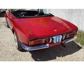 FIAT 124 SPIDER 1978 FIAT 124 SPIDER ROUGE MANUEL, 5 VITESSES CONDUITE À...