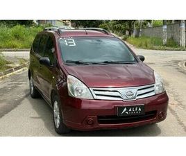 NISSAN LIVINA NISSAN LIVINA GRAND S 1.8 16V FLEX FUEL MEC. 2013
