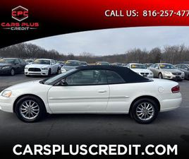USED 2002 CHRYSLER SEBRING LIMITED CONVERTIBLE