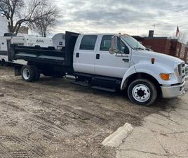 FORD F650 2006 FORD F650 CREW WITH 12 FOOT CONTRACTOR BOX