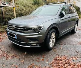 VOLKSWAGEN TIGUAN ALLSPACE VOLKSWAGEN TIGUAN ALLSPACE 2.0 TDI 150 CARAT – 7 PLACES – 2018 – 148 000 KM – ENTRETIEN À JOUR