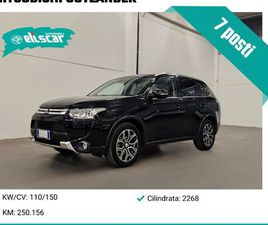 MITSUBISHI OUTLANDER 2.2 DI-D 4WD INSTYLE 7P.