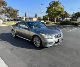 INFINITI G G37 2011 INFINITY G37S 6 SPEED MANUAL 159K