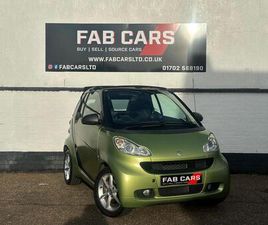 SMART FORTWO CABRIO 1.0 MHD PULSE CABRIOLET SOFTTOUCH EURO 5 (START/STOP) 2DR