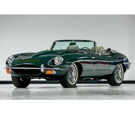 JAGUAR TYPE E 1970 JAGUAR E-TYPE VERT FONCÉ MANUEL, 4 VITESSES CONDUITE...