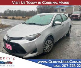 2017 TOYOTA COROLLA L CVT