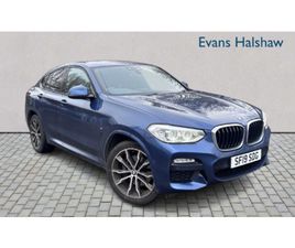 BMW X4 XDRIVE 30D BMW X4 XDRIVE30D M SPORT 5DR STEP AUTO