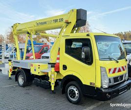 NISSAN CABSTAR NISSAN CABSTAR PODNOŚNIK KOSZOWY 22M RUTHMANN TBR 220 ZWYŻKA WUMAG GSR 14M… WIDELKI - SPRZEDAJEMY.PL
