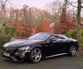 MERCEDES-BENZ S-KLASSE CABRIO - AMG 63 4MATIC 1. EIG BURM DESIGNO