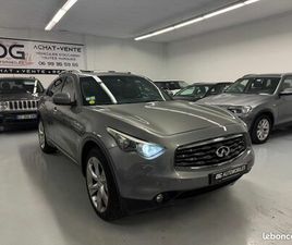INFINITI FX FX30D INFINITI FX 30D 238 CH S PRENIUM / ATTELAGE / COFFRE ELECTRIQUE /CAMERA 360/ TOIT OUVRANT / CUIR / SON AUDIO BOSE/XENON/SIEGE CHAUFFAND CLIMATISE