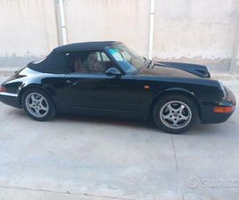 PORSCHE 911 CABRIOLET 964 CARRERA 2 PORSCHE 911 (964 ) CARRERA 2 CABRIO MANUALE 1990