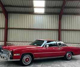 CADILLAC ELDORADO CADILLAC ELDORADO 8.2 V8 160 KW LPG GAS CHROM KLIMA