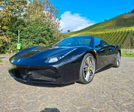 FERRARI 488 SPIDER, RACINGSITZE, FRONTLIFT, SCHWARZ