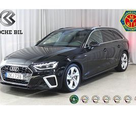 AUDI A4 40 TDI QUATTRO S-LINE, DRAG, VÄRMARE, B&O
