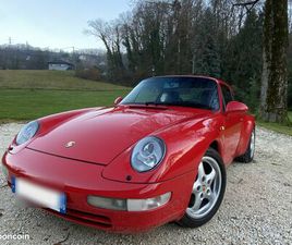 PORSCHE 911 993 CARRERA 2 VENDS PORSCHE 993 C2 ROUGE INDIEN