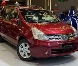 NISSAN LIVINA NISSAN LIVINA 1.8 16V FLEX SL AUTO