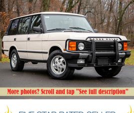 LAND ROVER RANGE ROVER LWB 1995 LAND ROVER RANGE ROVER COUNTY LWB 73K MI SERVICED NO RUST CARFAX WE SHIP!