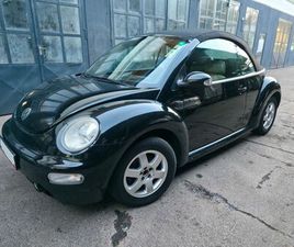 VOLKSWAGEN NEW BEETLE CABRIOLET VOLKSWAGEN NEW BEETLE 2.0 CABRIOLET TÜV 01/2027, KLIMA
