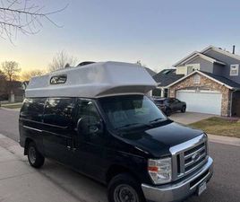 2014 FORD E-150 HIGH-TOP CAMPER / WORK VAN - 123K MILES