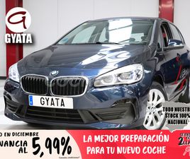 BMW SERIE 2 ACTIVE TOURER 225XE CERTIFICACIÓN DEL VEHÍCULO