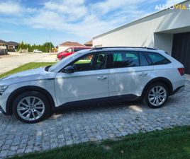 ŠKODA SUPERB COMBI SUPERB COMBI 2.0 TSI SCOUT 4X4 DSG 206KW280HP A7 ZA 34 000 €