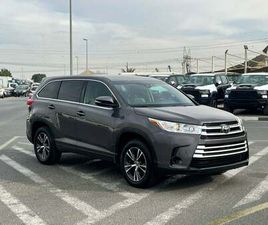 TOYOTA HIGHLANDER 2018 TOYOTA HIGHLANDER LE+ 2.7L V4 - FWD - PETROL - RARE STOCK - 7 SEATER REAR CAM - 58,200 MILEAGE
