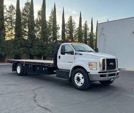 2017 FORD F650 FLATBED 24' DIESEL
