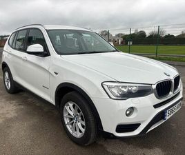 BMW X3 XDRIVE 20D BMW X3 2.0 20D SE SUV 5DR DIESEL MANUAL XDRIVE EURO 6 (START/STOP) (190 PS)