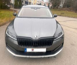 ŠKODA SUPERB COMBI 2.0 TDI SCR SCOUT 4X4 DSG 147KW200HP A7