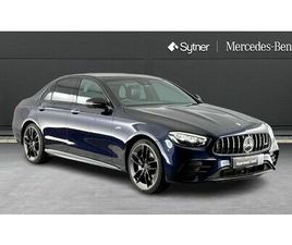 MERCEDES-BENZ E CLASS E53 4MATIC+ NIGHT EDITION PREM+ 4DR 9G-TRONIC