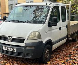 VAUXHALL MOVANO MOVANO DTI 3500 LWB DROPSIDE