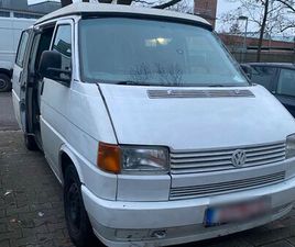 VW T4 2,4D WOHNMOBIL, FALTVERDECK MIT SCHLAFBEREICH