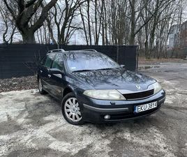 RENAULT LAGUNA ESTATE RENAULT LAGUNA GRANDTOUR | 1.6 LPG | 2001 | FELGI | KLIMA | ZADBANY LÓDŹ BALUTY • OLX.PL