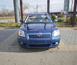 TOYOTA AVENSIS TOYOTA AVENSIS