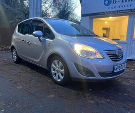 2011 VAUXHALL MERIVA 1.4 SE (100PS) 1398CC
