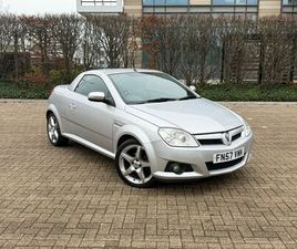 VAUXHALL TIGRA TWINTOP 2007 VAUXHALL TIGRA 1.4 EXCLUSIV