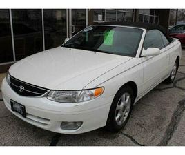 TOYOTA SOLARA USED 2000 TOYOTA CAMRY SOLARA SLE V6