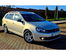 VOLKSWAGEN GOLF VARIANT VW GOLF 6 1.6 TDI 105 CP RECENT INMATRICULAT BOTOSANI