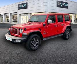 JEEP WRANGLER UNLIMITED UNLIMITED 4XE 2.0 L T 380 CH PHEV 4X4 BVA8 OVERLAN