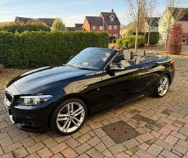 BMW 2 SERIES M SPORT - CONVERTIBLE - 2019 - AUTO - LOW MILAGE