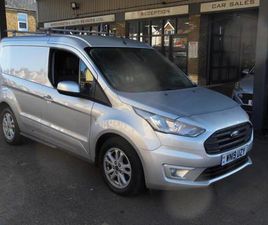 2019 FORD TRANSIT CONNECT 1.5 ECOBLUE 120PS LIMITED VAN PANEL VAN DIESEL MANUAL