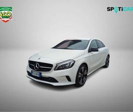MERCEDES CLASSE A A 180 MERCEDES-BENZ CLASSE A 180 D EXECUTIVE DEL 2017 USATA A SAN GIORGIO A LIRI