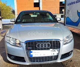 AUDI A4 CABRIOLET AUDI A4 3.0 TDI QUATTRO TIPTRONIC DPF CABRIO