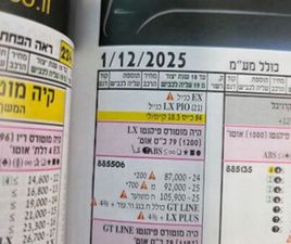 KIA PICANTO GT LINE אוט׳ 1.2 (79 כ״ס)