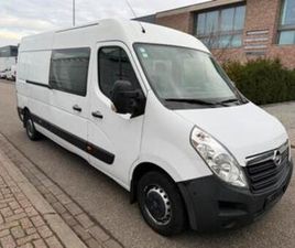 ② OPEL MOVANO 2.3DCI 145PK L3H2 DUBBEL CABINE — CAMIONNETTES & UTILITAIRES — 2EMEMAIN