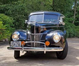FORD DE LUXE 1940 FORD DELUXE FLATHEAD V8, 3 SPEED, DRIVER