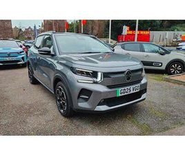 CITROEN C3 E-C3 STANDARD RANGE 44KWH MAX AUTO 5DR (7.4KW CHARGER)