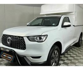 GREAT WALL MOTORS P-SERIES 2022 GWM P-SERIES CV 2.0 TD 4X4 SINGLE-CAB