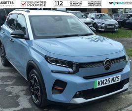 CITROEN C3 E-C3 STANDARD RANGE 44KWH MAX AUTO 5DR (7.4KW CHARGER)