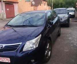 TOYOTA AVENSIS BREAK VÂND TOYOTA AVENSIS 2.0 D. DIN2011 CLUJ-NAPOCA